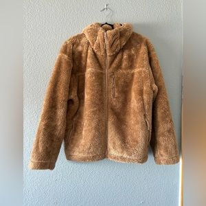 Uniqlo Brown Fleece Jacket Size XL